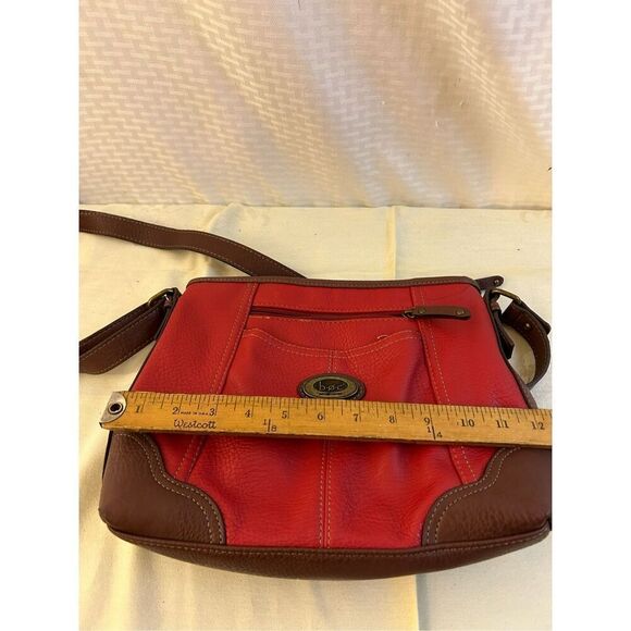 Boc Born shoulder bag red brown 12x9.5” faux leather - Picture 8 of 10
